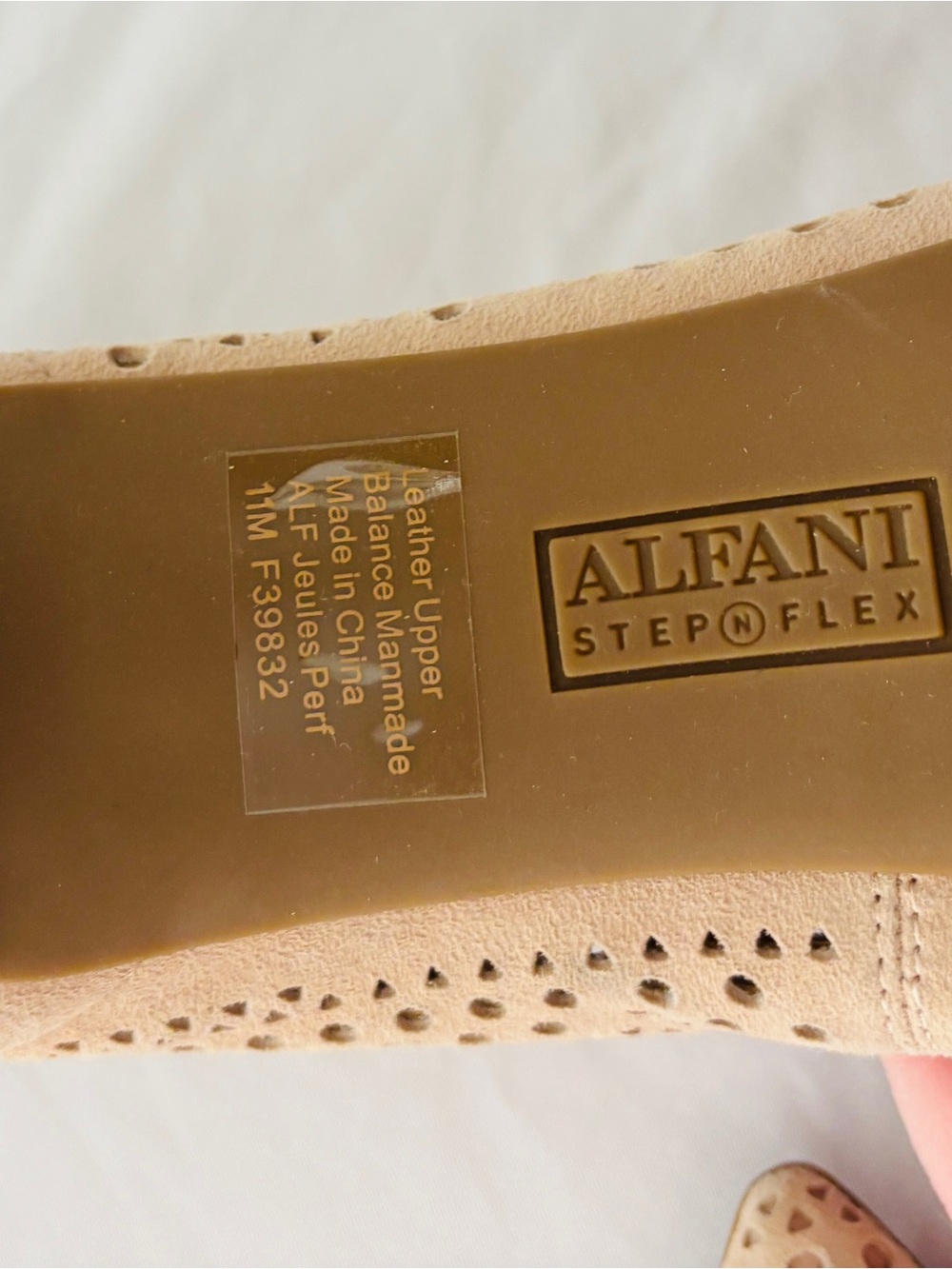 Alfani Jeules Blush Pink Pointed Toe Slip On Stilettos 3” Heel Women’s Size 11 - Picture 15 of 16